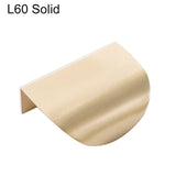 Brass Leaf Shape Cabinet Knob
