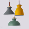 Nordic Macaron wood Pendant Lights