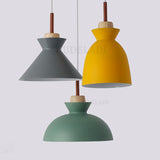 Nordic Macaron wood Pendant Lights