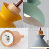 Nordic Macaron wood Pendant Lights