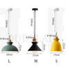Nordic Macaron wood Pendant Lights