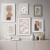 Abstract Geometric Graphic Scandinavia Canvas Wall Art