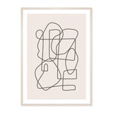 Abstract Geometric Graphic Scandinavia Canvas Wall Art