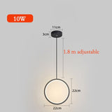 Ring pendant light minimalist LED pendant
