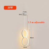 Ring pendant light minimalist LED pendant