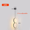 Ring pendant light minimalist LED pendant