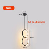 Ring pendant light minimalist LED pendant