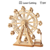Robotime DIY 3D Laser Cutting Wooden Ferris Wheel Puzzle