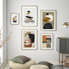 Scandinavia Abstract Geometric Canvas Painting