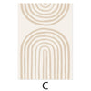 Abstract Scandinavia  Minimalist Canvas  Poster