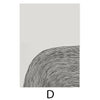 Abstract Scandinavia  Minimalist Canvas  Poster