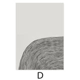 Abstract Scandinavia  Minimalist Canvas  Poster