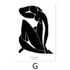 Abstract Scandinavia  Minimalist Canvas  Poster