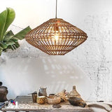 Southeast Asian Hand-Woven Pendant Lamp