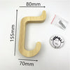Nordic Wood Clothes Hook