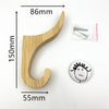 Nordic Wood Clothes Hook
