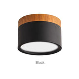 LED Downlight dimmable 5W 7W 9W12W15W Nordic wood modern Led surface mounted ceiling light spotlight, interior decoration light