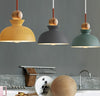 Nordic Macaron wood Pendant Lights