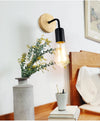 2pcs/lot Nordic Wood Wall Lamp