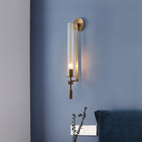 Modern Wall Lamp Glass Gold American Sconce