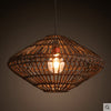 Southeast Asian Hand-Woven Pendant Lamp